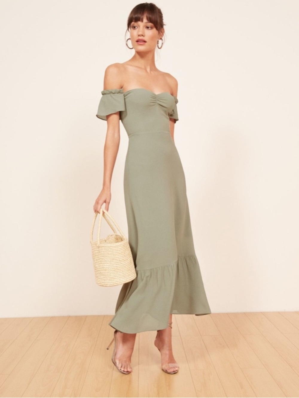 Pristine Reformation Butterfly Dress, Size 4